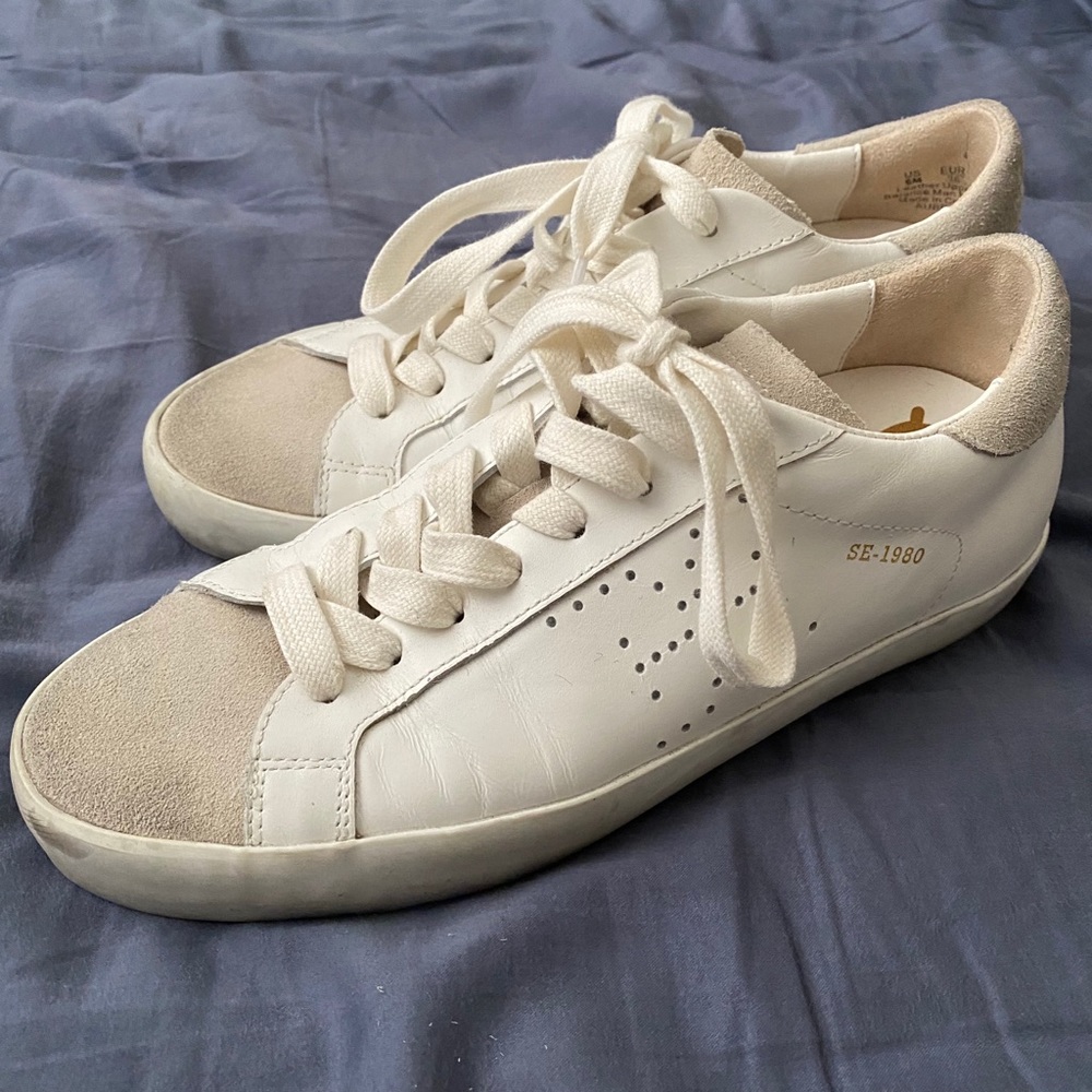 Sam Edelman white sneakers size 6